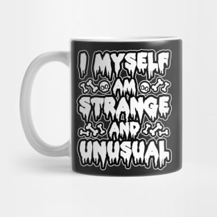 Strange and Unusual - Goth Mug